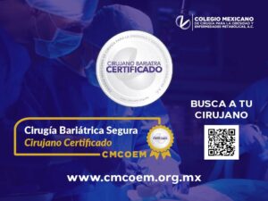 cirujano bariatra Certificado
